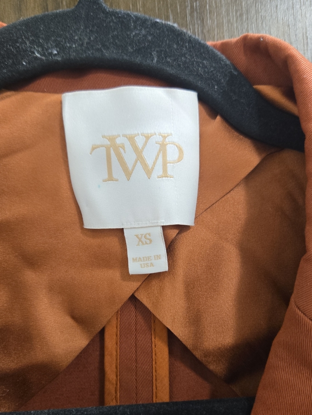 TWP-Oversize Stretch Cotton Blazer-Size XS - Picture 6 of 16